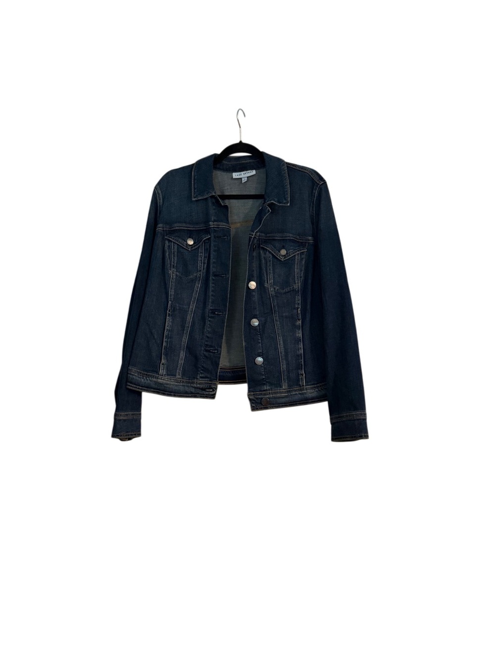 Lane Bryant Classic Dark Blue Denim Jacket - Women Sz 18
